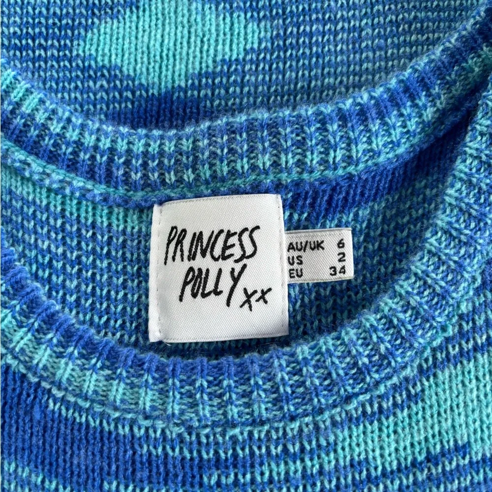 Princess Polly Blue Knit Sweater - Picture 2 of 4